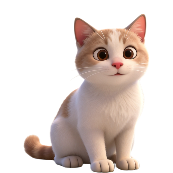 Petit Paw 软件此前实际生成并保存的猫咪动漫形象